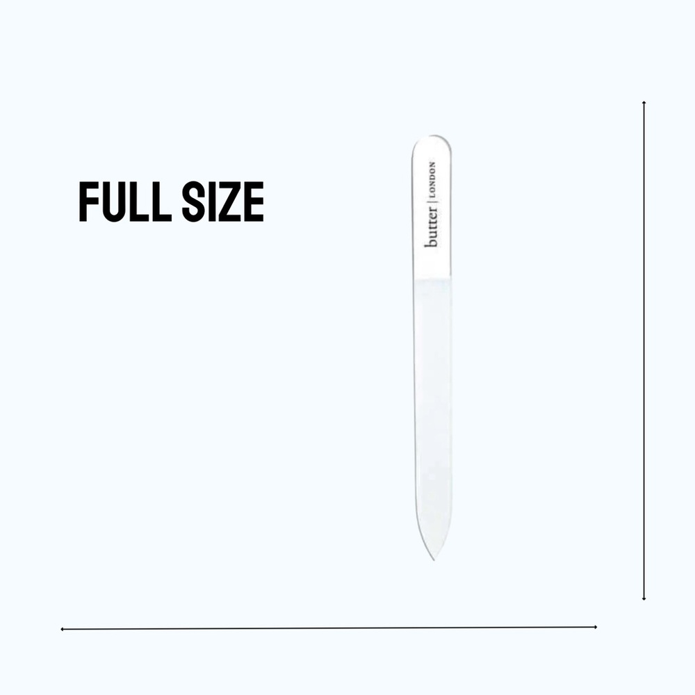 💟3/25$ 🆕NWOB BUTTER LONDON | FULL | Signature Glass Nail File - Picture 5 of 14